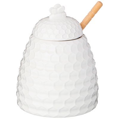 Банка для меда lefard с дерев. ложкой 400 мл (474-088) 