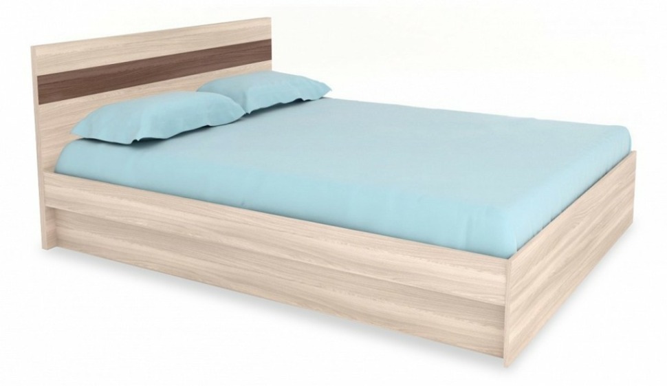 Фото Кровать полутораспальная Милена КР.007.1400-00 BRN_2267 - интернет-магазин МегаТерем в Москве