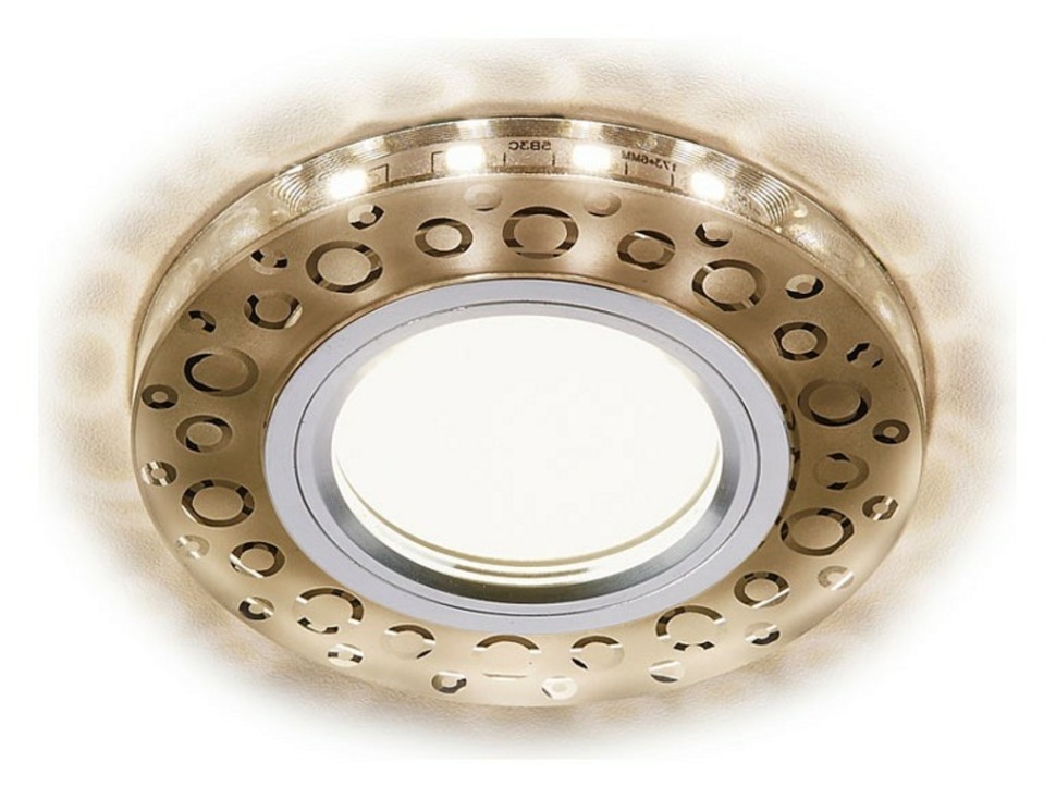 Фото Встраиваемый светильник Ambrella Light Led S218 S218 WH/CH/WA AMBR_S218_WH_CH_WA - интернет-магазин МегаТерем в Москве