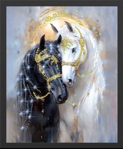 Картина Зеркало души с кристаллами Swarovski (2436) Фото Картина Зеркало души с кристаллами Swarovski (2436) - интернет-магазин МегаТерем в Москве