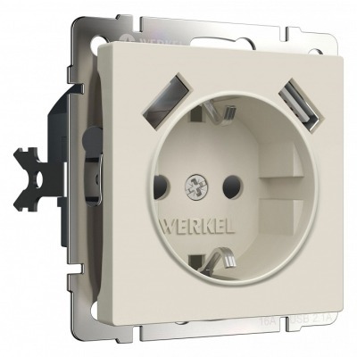 Розетка с заземлением и со ...