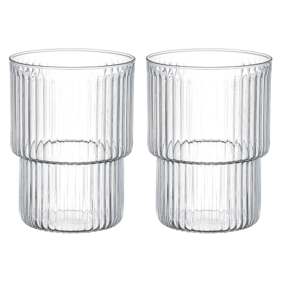 Фото Набор из 2-х стаканов soft ripples, 450 мл (77375) - интернет-магазин МегаТерем в Москве