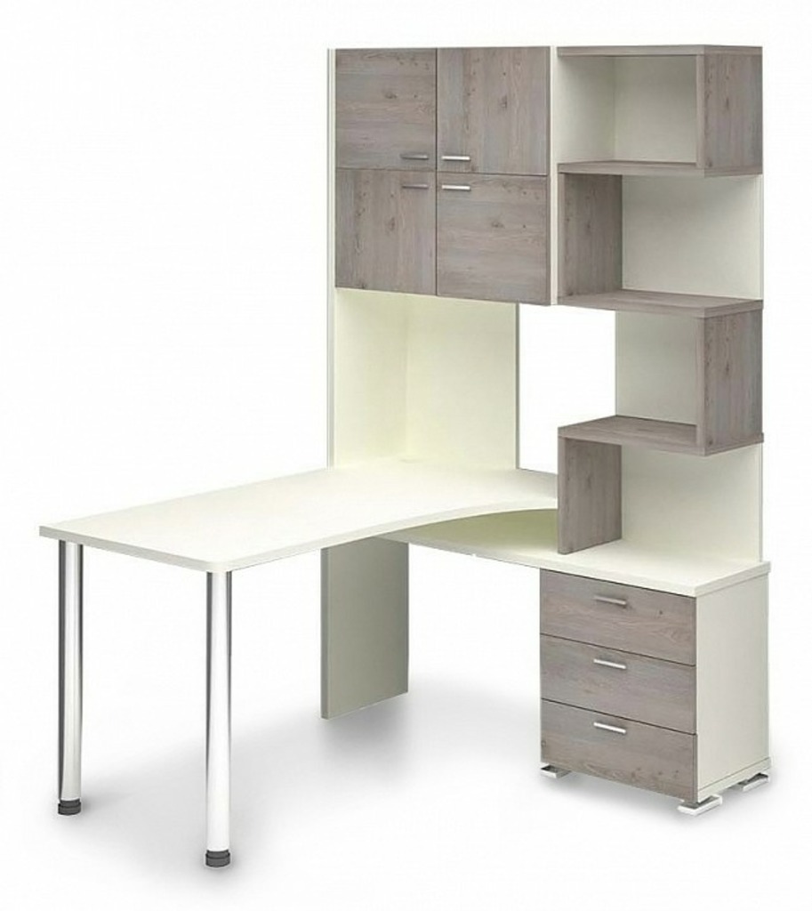 Фото Стол компьютерный Домино нельсон СР-500М190 MER_SR-500M_190_BENBE-PRAV - интернет-магазин МегаТерем в Москве