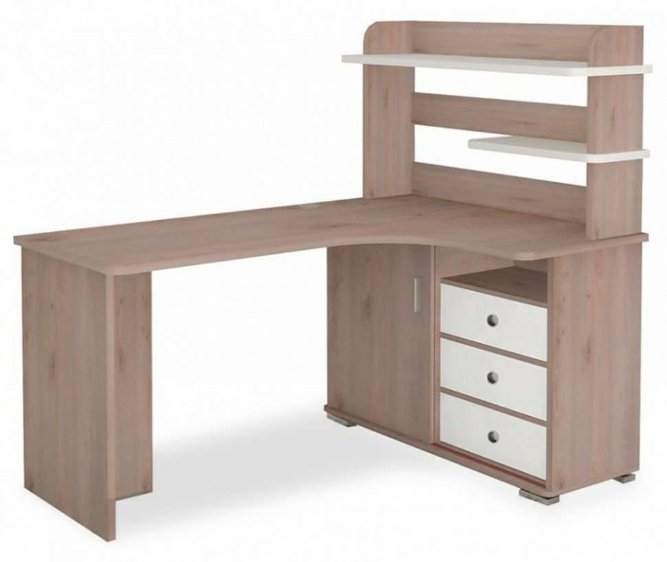 Фото Стол компьютерный Домино СР-165 MER_SR-165-NBEN-PRAV-NOVYJ - интернет-магазин МегаТерем в Москве