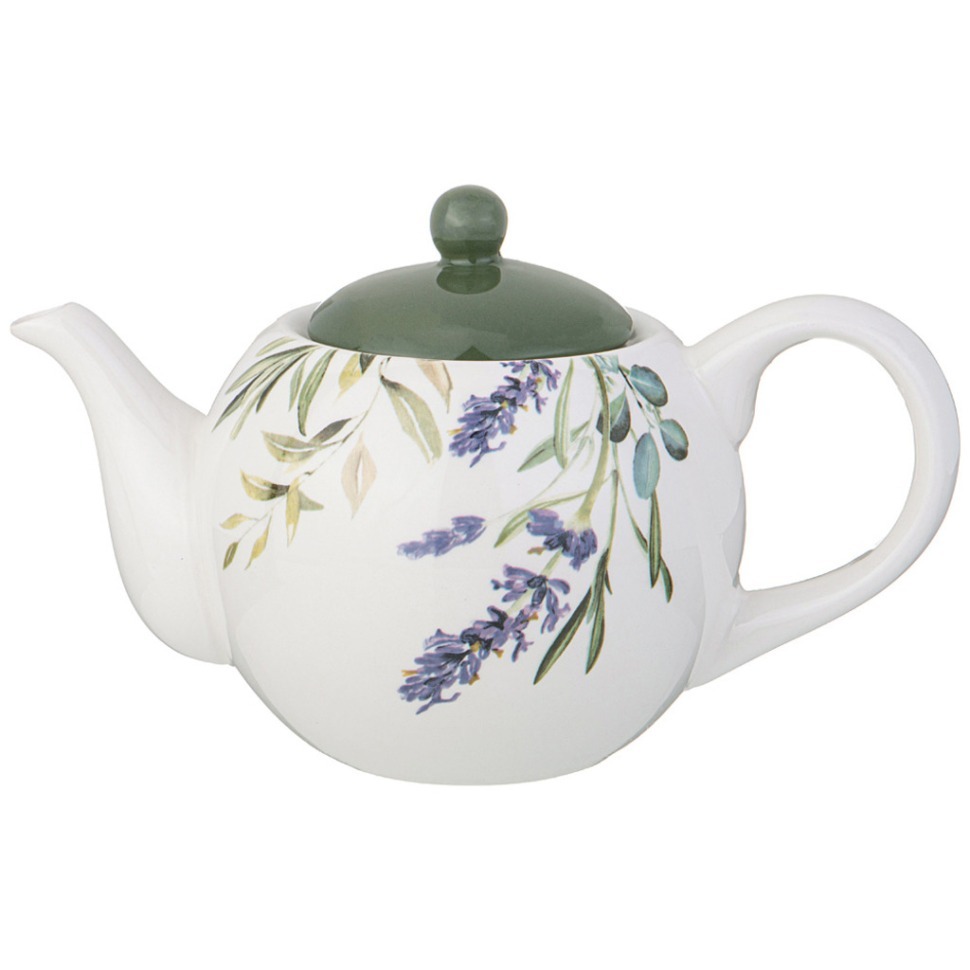 Фото Чайник agness лаванда 22,5*13*14,5 см 900 мл (358-2149)  - интернет-магазин МегаТерем в Москве