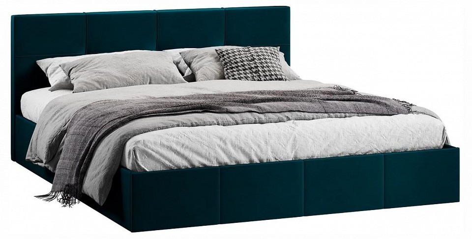 Фото Кровать двуспальная Лора с ПМ TRI_260633 - интернет-магазин МегаТерем в Москве