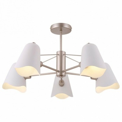 Люстра на штанге Freya Manon FR5037PL-05S MY_FR5037PL-05S