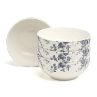 Набор салатников lefard "blue garden" 4 шт. 15 см (191-348-1) 