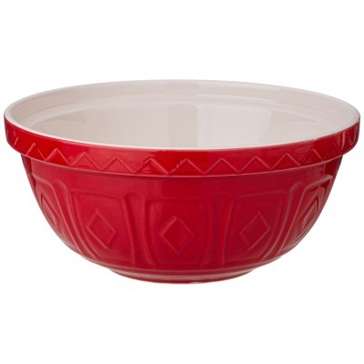 Салатник для смешивания и сервировки lefard "kitchen passion" 25 см красная (424-051) 