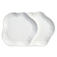 Набор фигурных тарелок закусочных lefard "nutcracker" 2 шт. 20,5*2 см (171-350) 