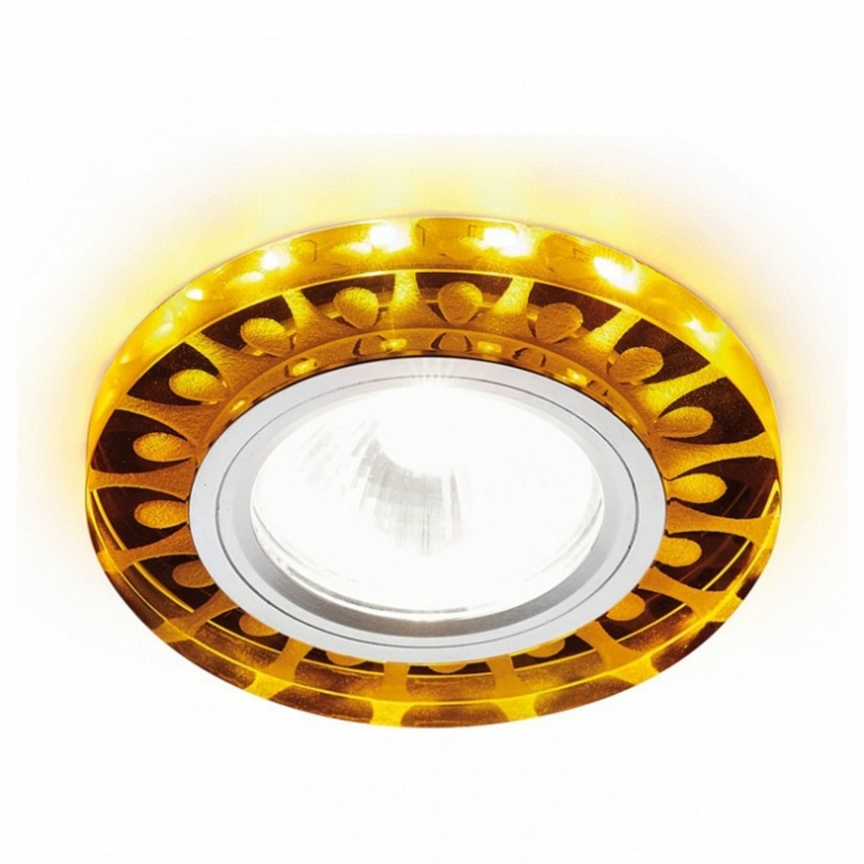 Фото Встраиваемый светильник Ambrella Light S S219 WH/CH/YL AMBR_S219_WH_CH_YL - интернет-магазин МегаТерем в Москве