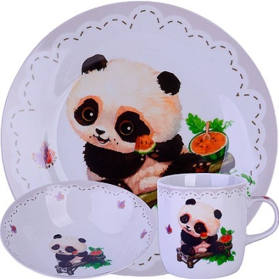 Детский набор посуды Панда ...