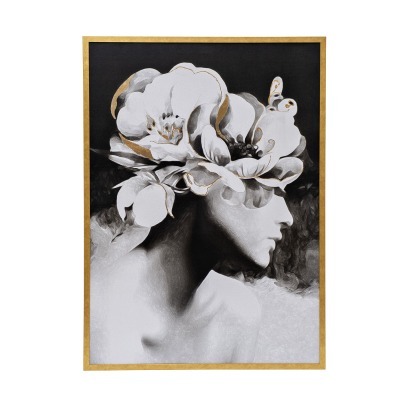 Холст Девушка с цветами-2 1...