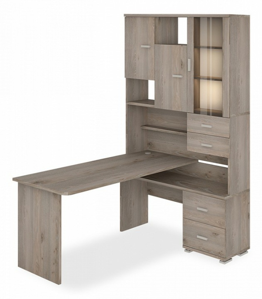 Фото Стол компьютерный Домино Нельсон СР-620-160 MER_SR-620-160-N-PRAV - интернет-магазин МегаТерем в Москве