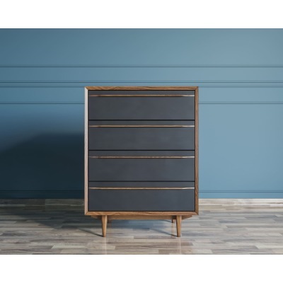 Комод Bruni Black на четыре...