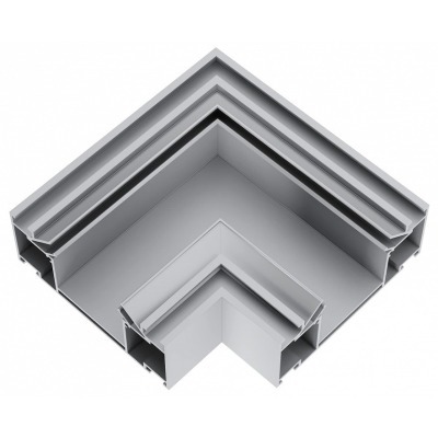 Соединитель угловой L-образный для треков накладных ST-Luce SKYLINE 48+ ST1047.599.00