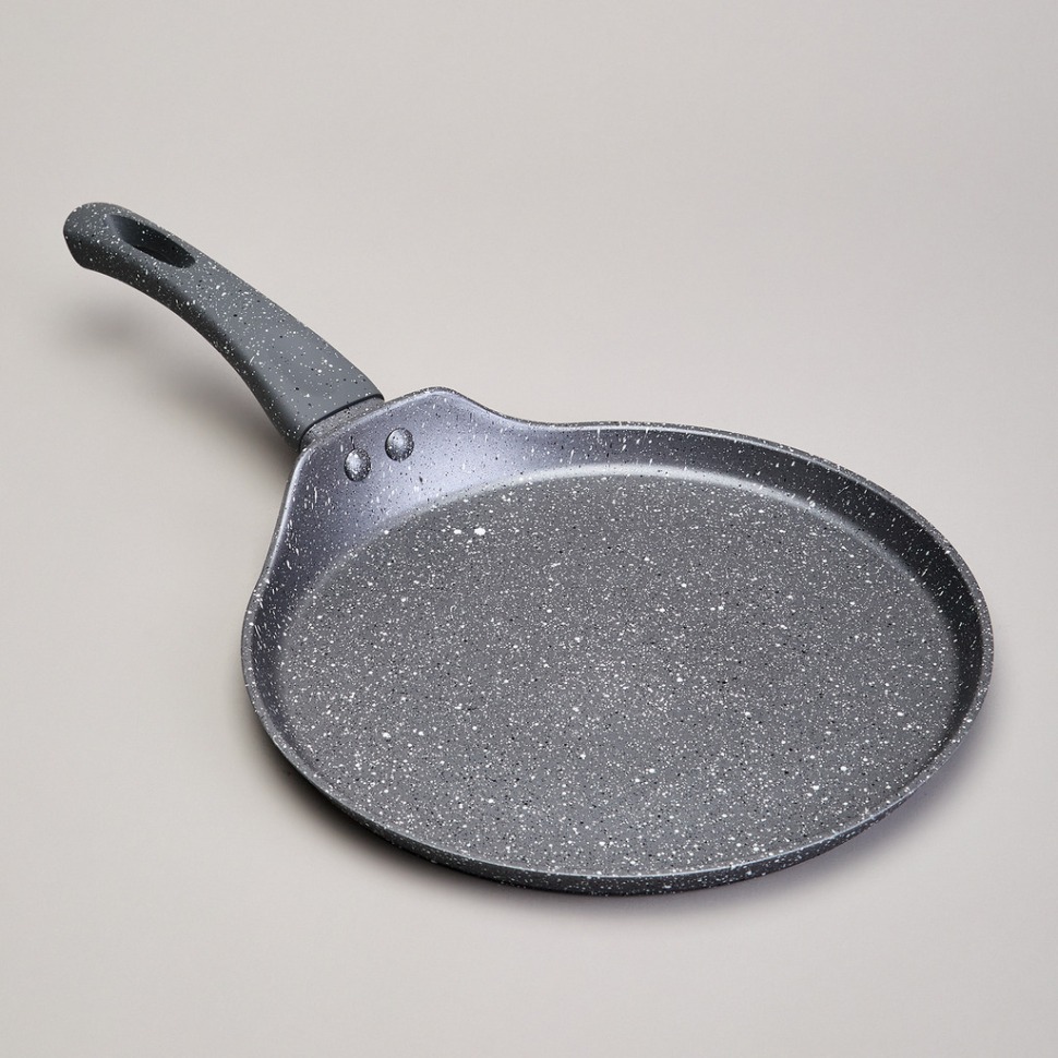 Фото Сковорода блинная agness с антипригарным покрытием, 22х2см, индукционное дно (932-520)  - интернет-магазин МегаТерем в Москве