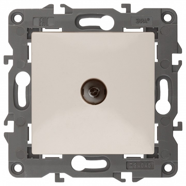 Фото Механизм ТВ-розетки проходной Эра Эра Elegance 14-3102-02 ER_B0034297 - интернет-магазин МегаТерем в Москве