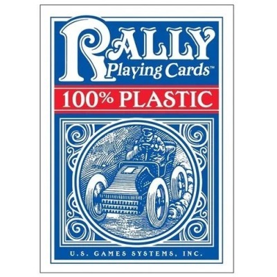 Карты "100% Plastic Rally Playing Сards blue" (64640)