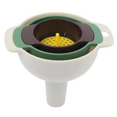 Набор из 3-х воронок и фильтра bakke (74704)