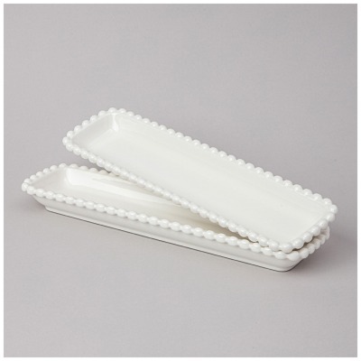 Набор блюд lefard "pearl" прямоуг. 2 шт. 29*7,5*3 см (761-098) 