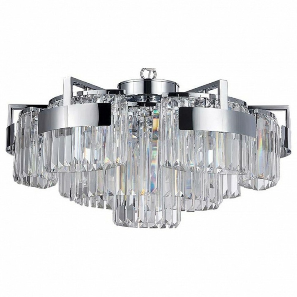 Фото Подвесная люстра Newport 4350 4356+3/C chrome NWP_M0062732 - интернет-магазин МегаТерем в Москве