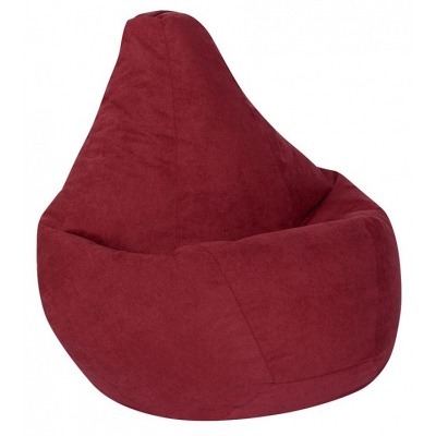 Кресло-мешок Бордовый Велюр...