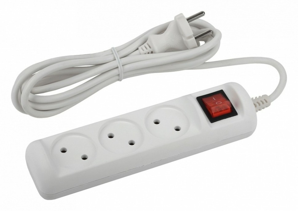 Фото Сетевой фильтр Эра U-3s-3m-2x1 Б0044050 ER_B0044050 - интернет-магазин МегаТерем в Москве