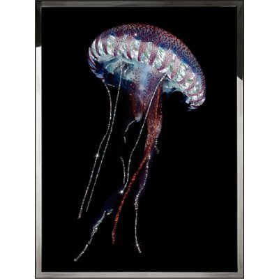 Картина Синяя медуза с кристаллами Swarovski (2374)
