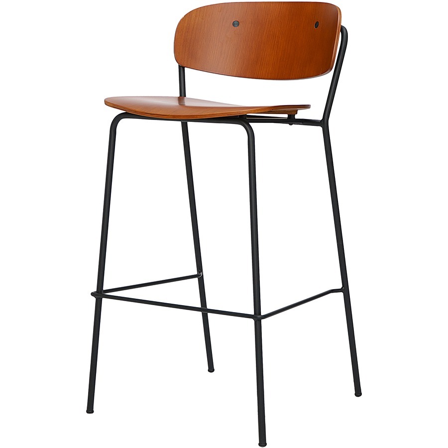 Фото Стул барный torfrid, орех (75798) - интернет-магазин МегаТерем в Москве