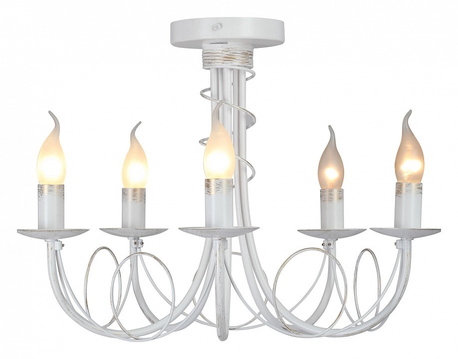 Фото Люстра на штанге Vitaluce V3035 V3035-0/5PL VI_V3035-0_5PL - интернет-магазин МегаТерем в Москве