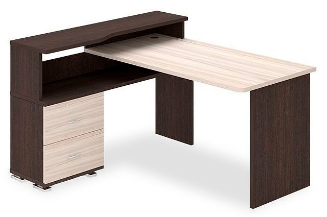 Фото Стол письменный Домино СР-620/140 C MER_SR-620-140-C-VKK-LEV - интернет-магазин МегаТерем в Москве