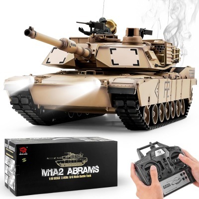 Радиоуправляемый танк Heng Long US M1A2 Abrams V7.0 1:16 (HL-3918-1-V7)