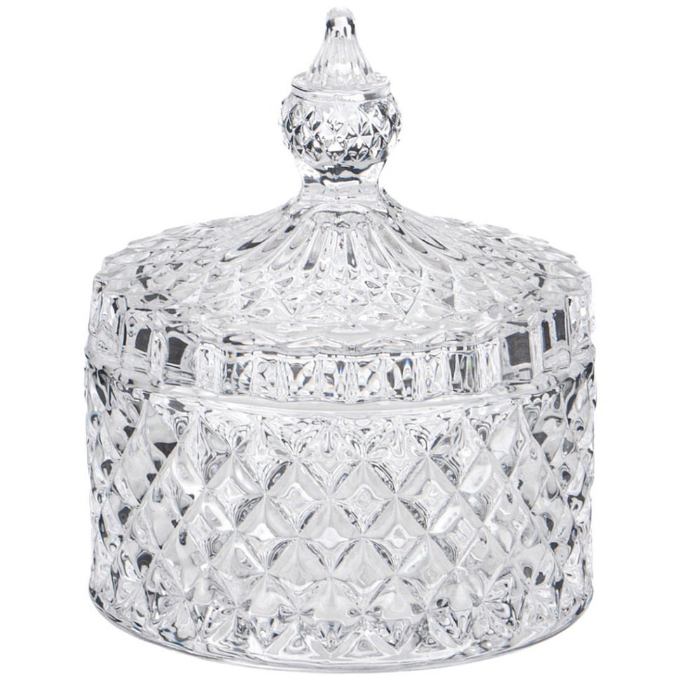 Фото Емкость для хранения diamant 8,5*8,5*10см Lefard (355-306) - интернет-магазин МегаТерем в Москве