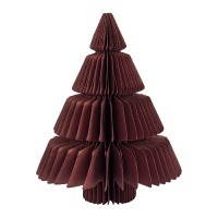 Декор новогодний honeycomb tree бордового цвета из коллекции new year essential (76740)