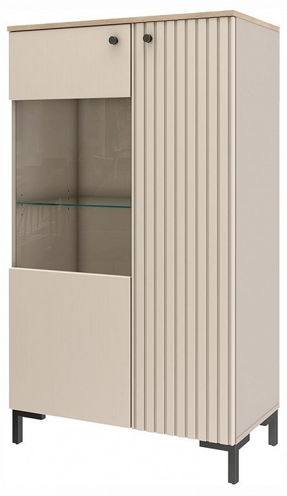 Фото Тумба-витрина Тоскана 535.09 STL_2024053500900 - интернет-магазин МегаТерем в Москве