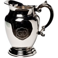 Кувшин для воды Garda Decor латунь цвет хром h22см (TT-00006304)