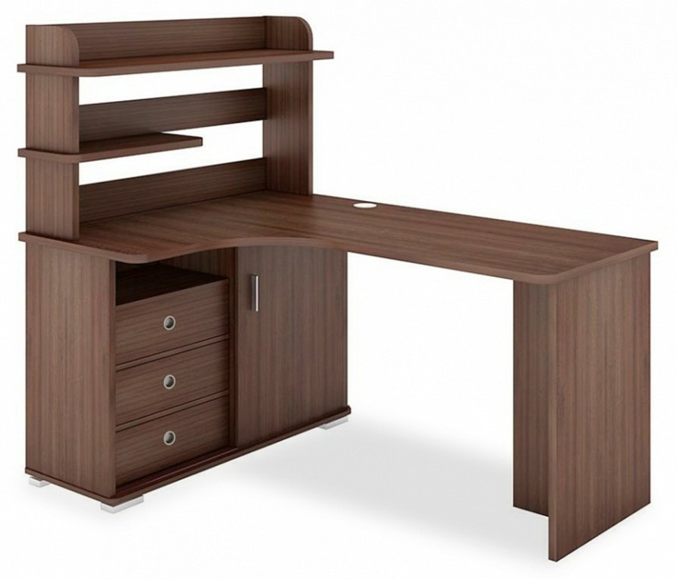 Фото Стол компьютерный Домино СР-165 MER_SR-165-SH-CH-LEV-NOVYJ - интернет-магазин МегаТерем в Москве