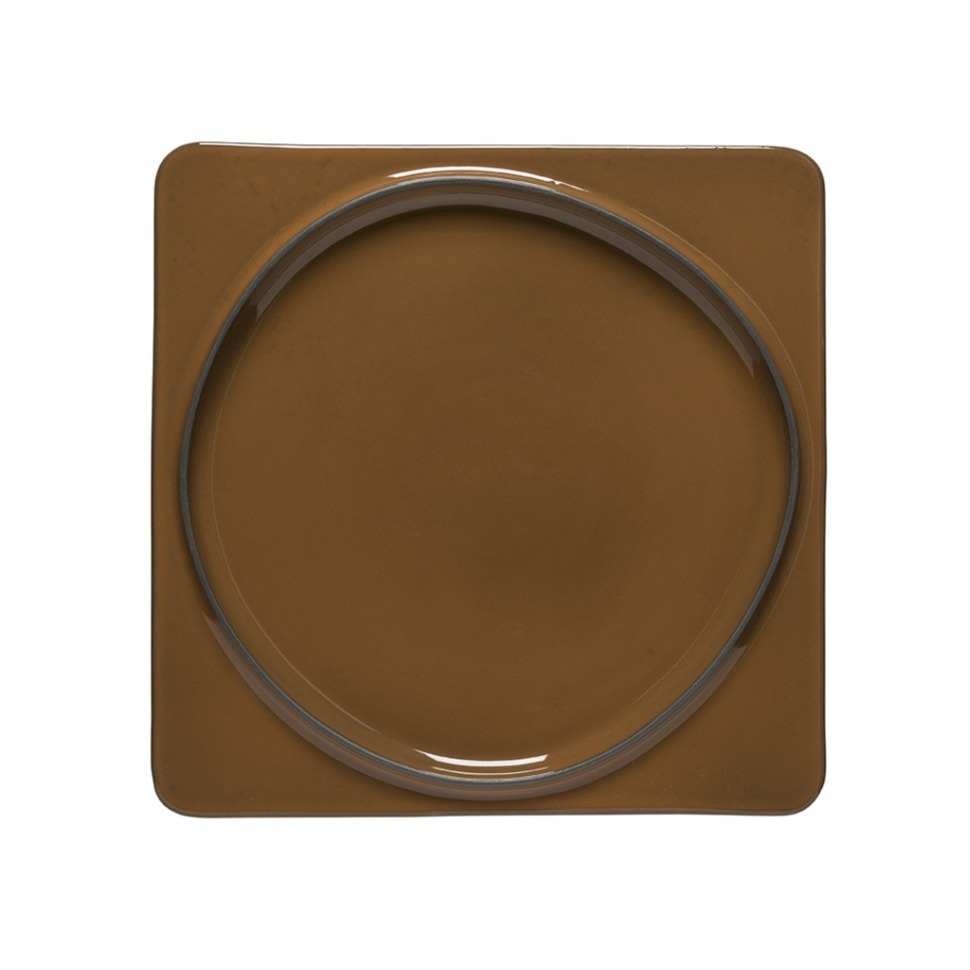 Фото Тарелка 1ABP271-CAR(1ABP271-01816I), керамика, DARK  CARAMEL, Costa Nova - интернет-магазин МегаТерем в Москве