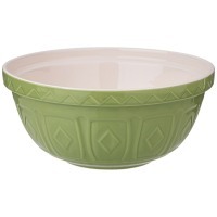 Салатник для смешивания и сервировки lefard "kitchen passion" 25 см зеленая (424-052) 