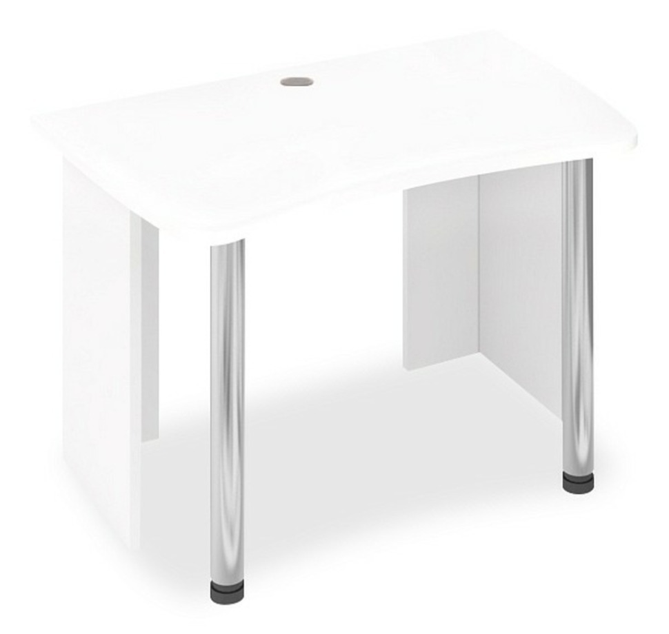 Фото Стол офисный Домино Лайт СКЛ-Софт120 MER_SKL-Soft120_BE - интернет-магазин МегаТерем в Москве