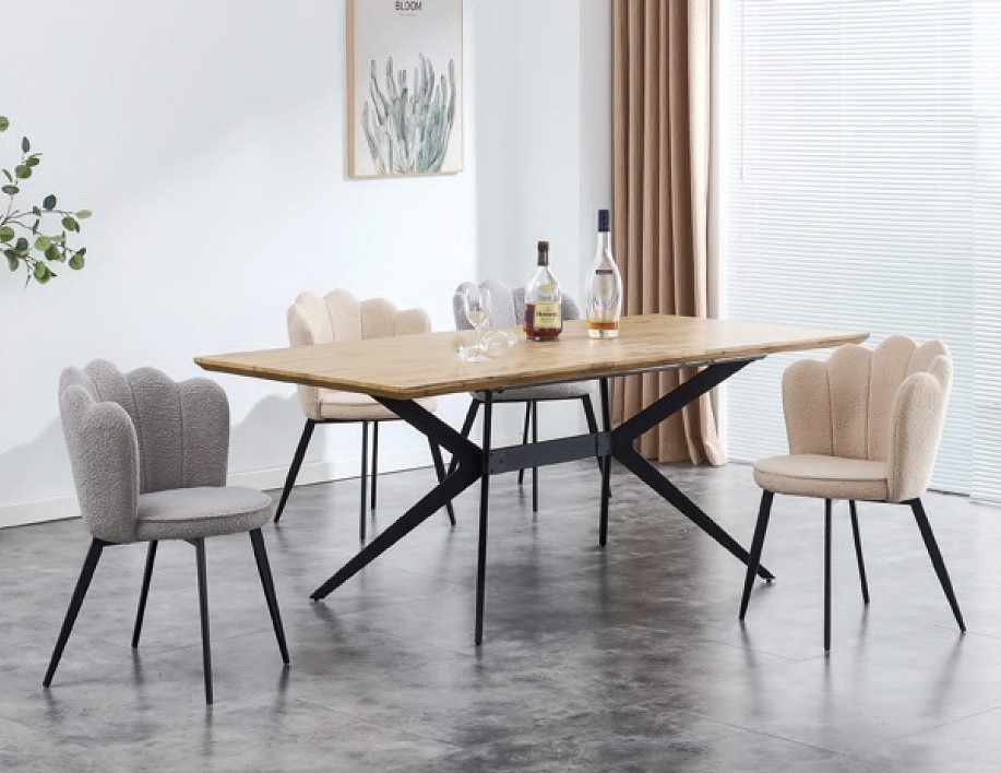 Фото Стол обеденный Serene Cadence HSBI_DT2269-2_wooden - интернет-магазин МегаТерем в Москве