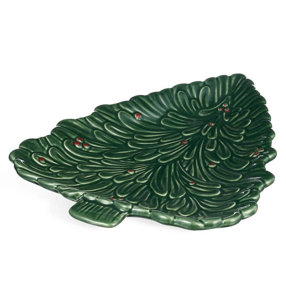 Фото Блюдо сервировочное green pine 22*17,5*2,5 см Lefard (145-219) - интернет-магазин МегаТерем в Москве