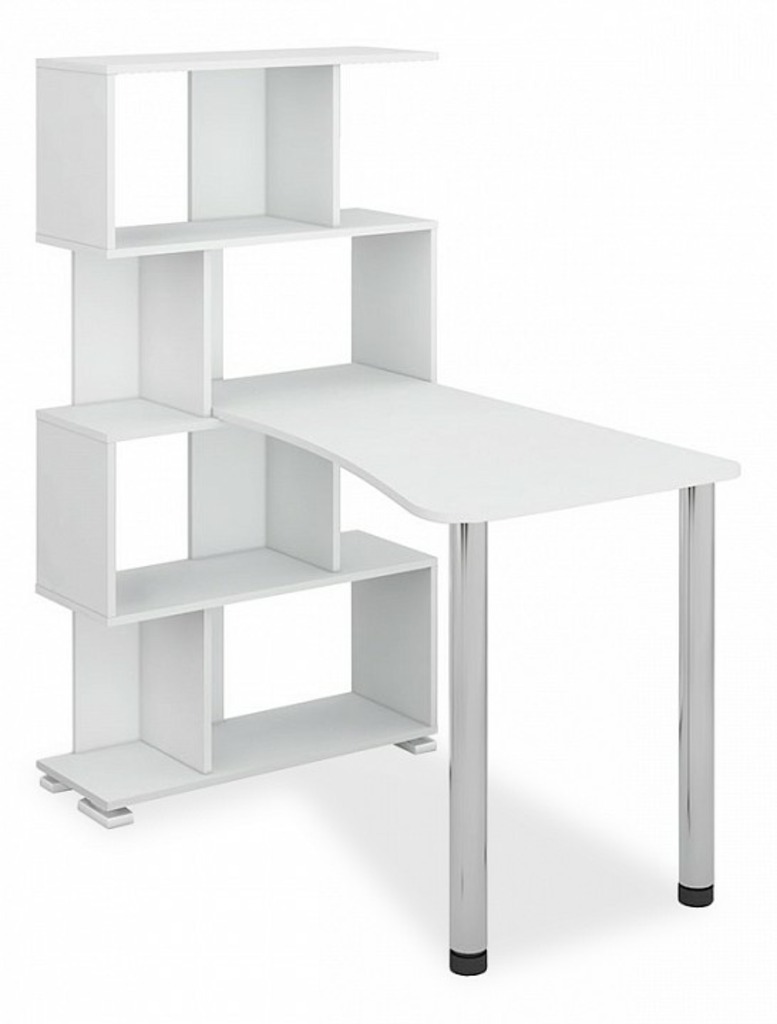 Фото Стол компьютерный Домино СЛ-5-4СТ-2 MER_SL-5-4ST-2-BE - интернет-магазин МегаТерем в Москве