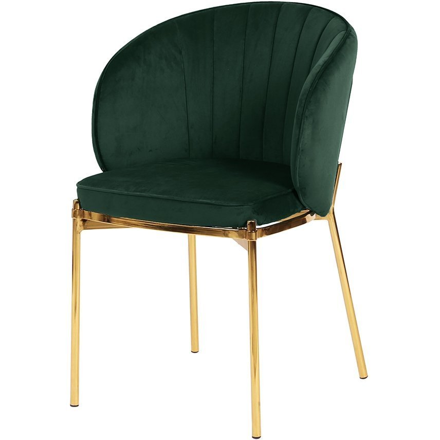 Фото Стул coral, велюр, зеленый (71500) - интернет-магазин МегаТерем в Москве