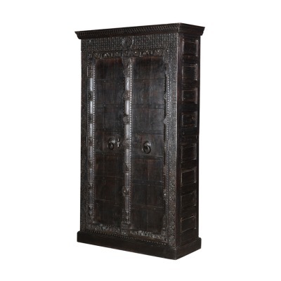 Шкаф PA3117C, Тиковое дерево, dark brown, ROOMERS FURNITURE