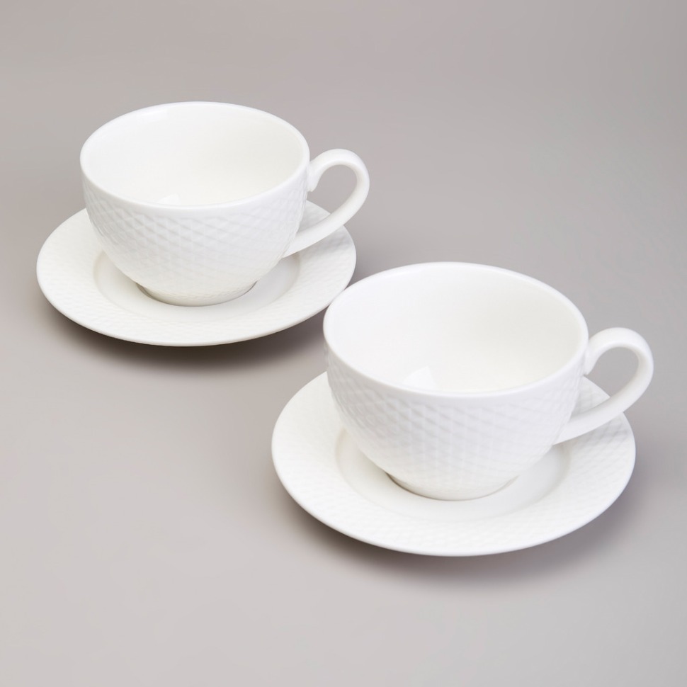 Фото Чайный набор lefard infinity на 2 пер. 4 пр. 350 мл (171-317)  - интернет-магазин МегаТерем в Москве