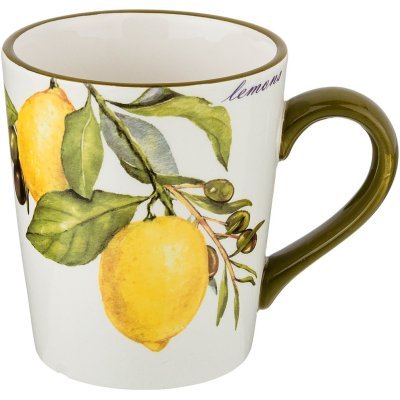 Кружка agness "лемон три" 400 мл (358-1548) 