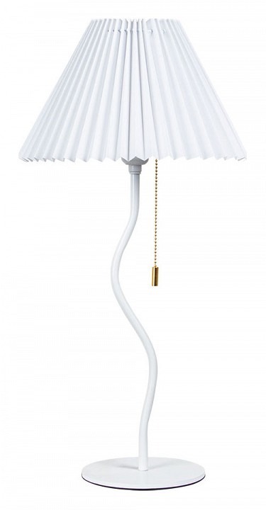 Фото Настольная лампа декоративная Arte Lamp Agatha A5069LT-1WH AR_A5069LT-1WH - интернет-магазин МегаТерем в Москве