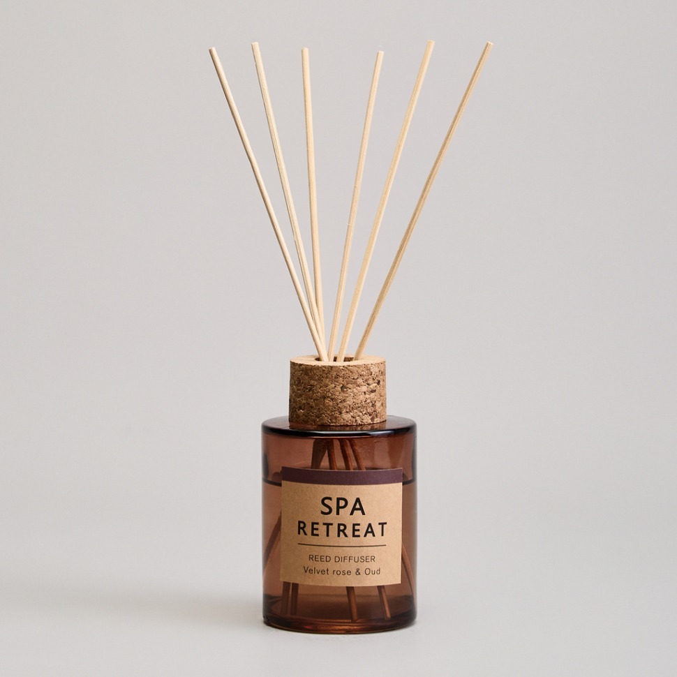 Фото Диффузор ароматический spa retreat velvet rose&amp;oud 100 мл мал.= 12шт. Lefard (605-109) - интернет-магазин МегаТерем в Москве